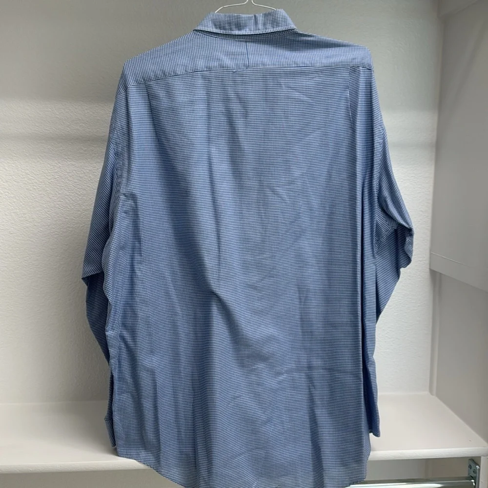 Polo by Ralph Lauren Lowell Sport XL Long Sleeve Button Down‎ Blue Check Shirt